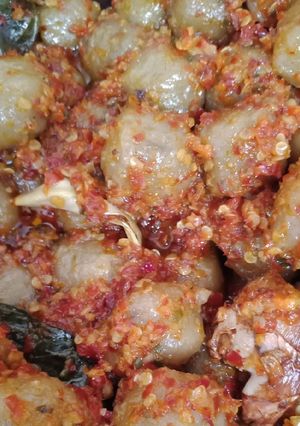 Foto resep Pentol mercon