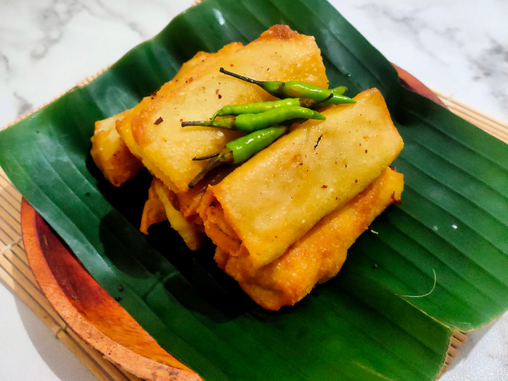 Cara Buat Lumpia Isi Rebung dan ayam Khas semarang Untuk Pemula