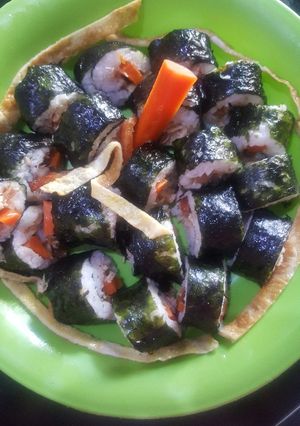 Foto resep Sushi Rumahan alias sushi dadakan