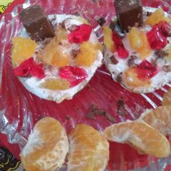 A picture of Fruit cream.