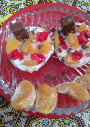 A picture of Fruit cream.
