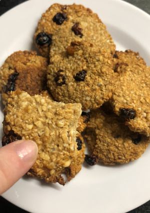Una foto de Galletitas Veganas  de banana y avena