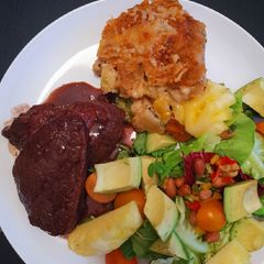 A picture of Vegetable gratin.