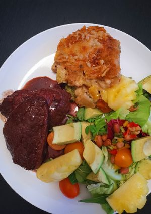 A picture of Vegetable gratin.