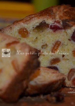 Une photo de Cake royal aux fruits confits