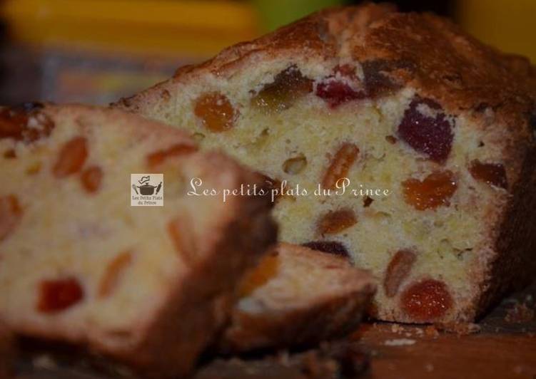 Recette de Ultime Cake royal aux fruits confits