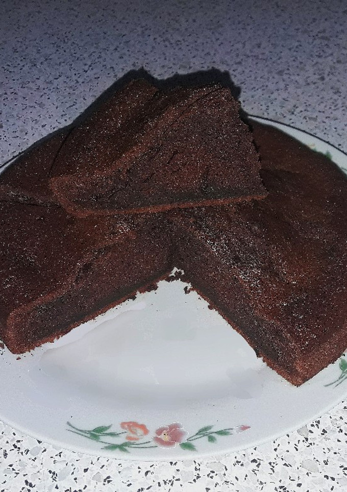 Una foto de •• torta de chocolate húmeda ••
