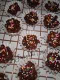 Choco Raisin Cornflake Cookies