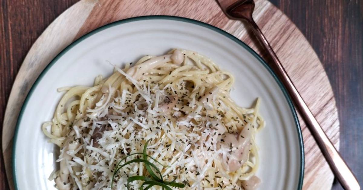 Resep Spaghetti Alfredo oleh Nur Erma Cookpad