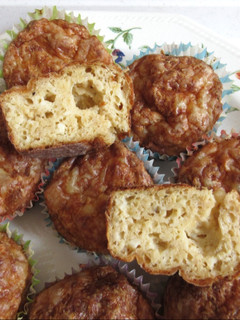 Sajtos-túrós muffin (Gluténmentesen is) recept fotója