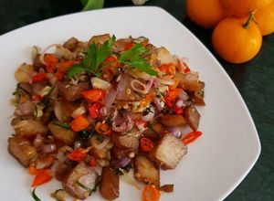 Foto resep Sei ikan marlin sambal matah