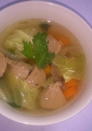 Foto resep Soup bakso