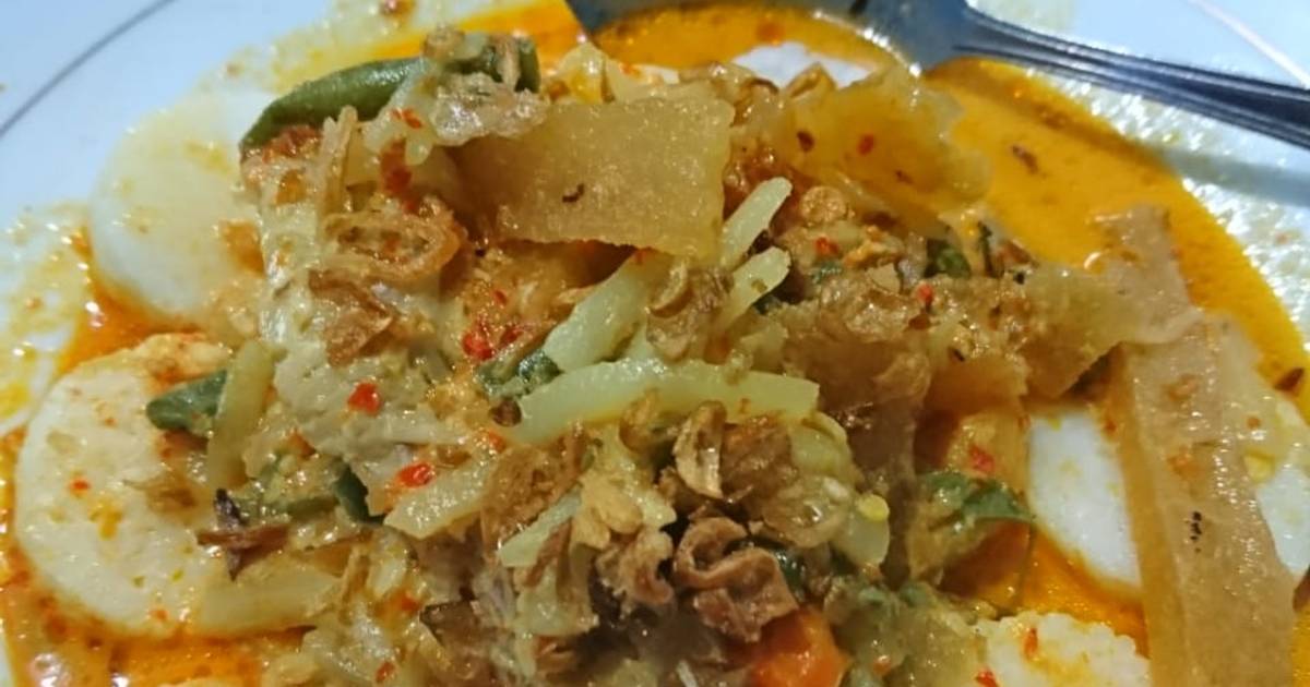 Resep Lontong Sayur Krecek Oleh Fatimahmp Cookpad