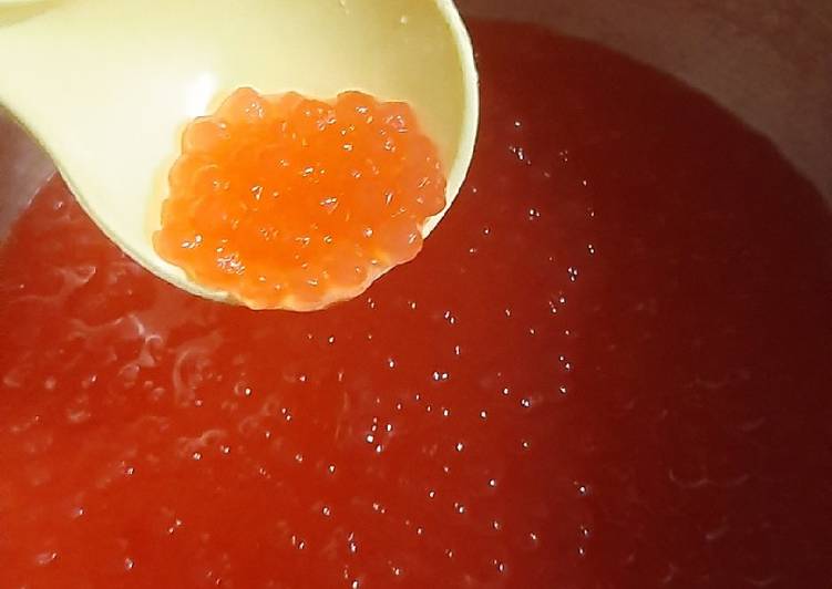 Tips memasak sagu mutiara hemat gas