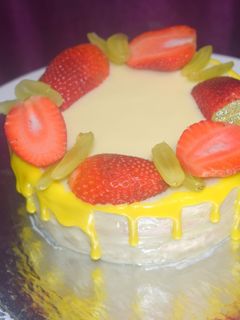 बर्थडे केक (Birthday Cake recipe in Hindi) रेसिपी मुख्य फोटो