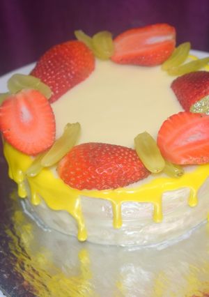 बर्थडे केक (Birthday Cake recipe in Hindi) रेसिपी मुख्य फोटो