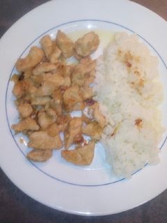 Una foto de Pollo a la china