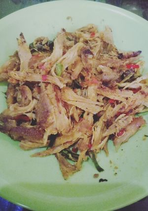 Foto resep Ayam suwir bumbu bali