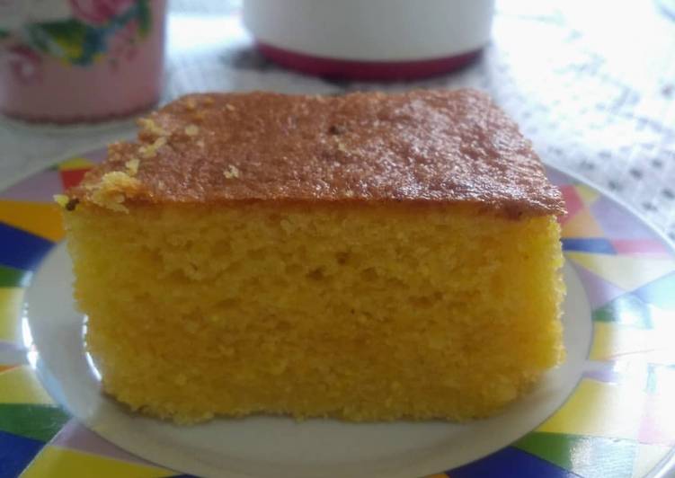 Bolo de Flocão de Milho