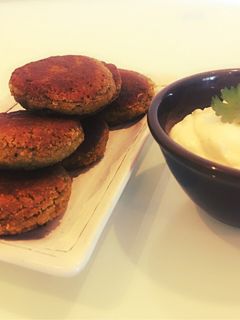 A picture of Chickpea-Spinach Croquettes.