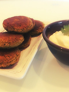 A picture of Chickpea-Spinach Croquettes.