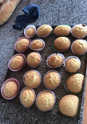 Una foto de Muffins de Vainilla