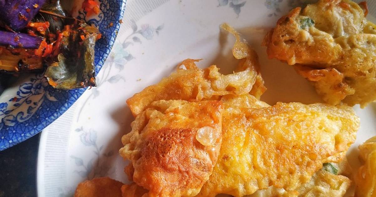 Resep Telur Dadar Krispi Oleh Saluna Mahira Cookpad