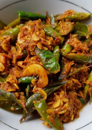 Foto resep Tumis udang sabu