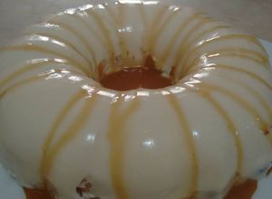 Una foto de Gelatina de tres leches