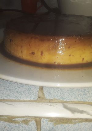 Una foto de Flan de huevos