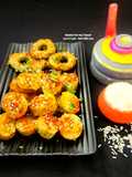 Rice Flour Green Garlic Khichu Gujarati Cuisine - Papdi No Lot - Chokha Na Lot Nu khichu