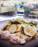 Pepino picante con lima y queso Arzúa Ulloa
