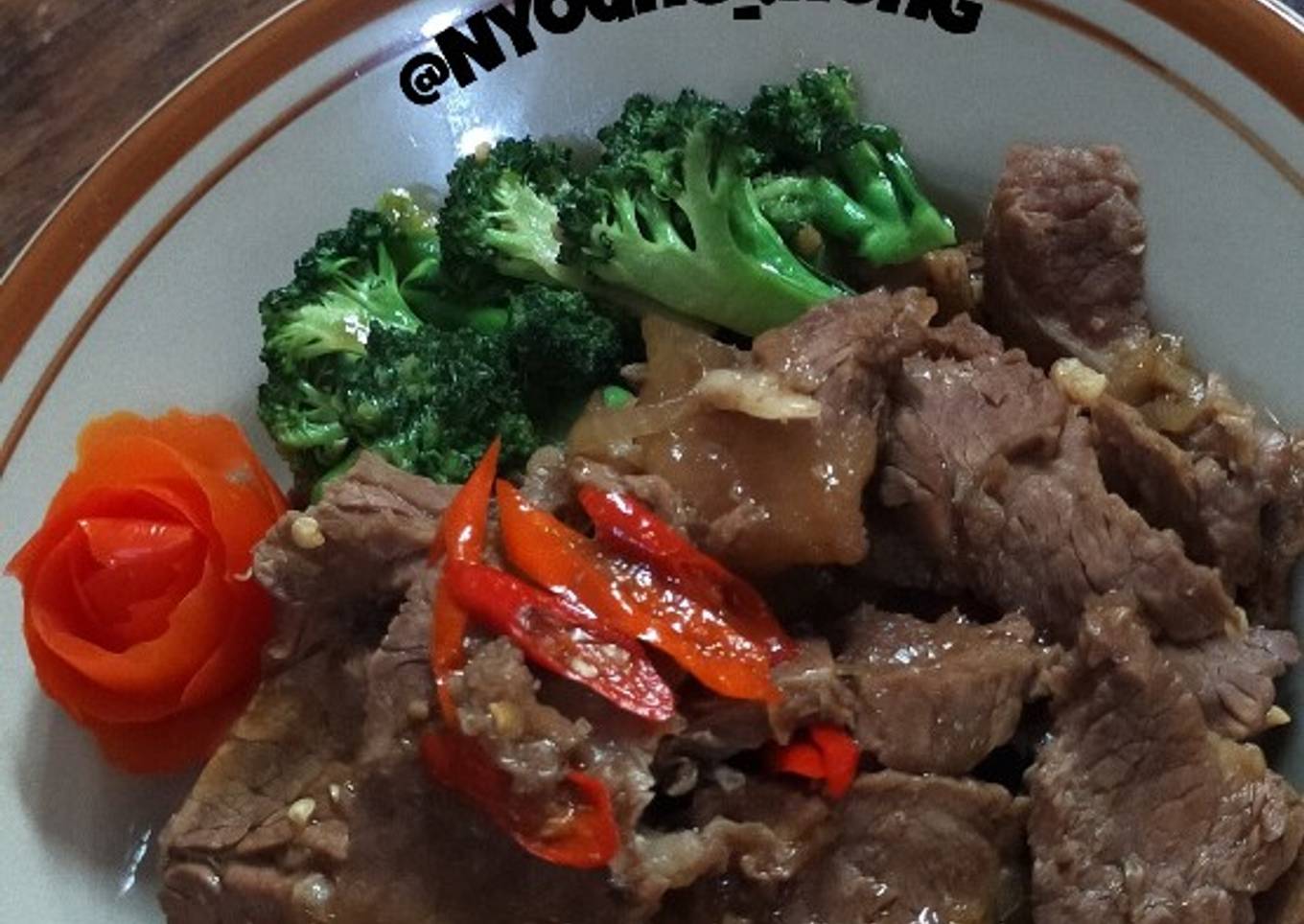 Daging Sapi Saus Lada Hitam