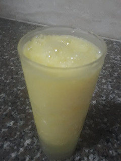 A picture of Pineapple smoothie.