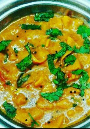 A picture of Dal dhokali.
