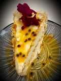 Tarta vegana de mango y maracuyá🥰