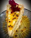 Tarta vegana de mango y maracuyá🥰