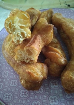 Foto resep Cakwe simple untuk toping Bubur Ayam