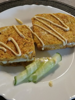 Töltött-bundás toast kenyér recept fotója