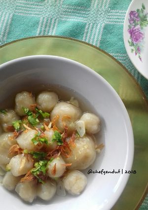 Foto resep Cilok Kuah Tanpa Isi