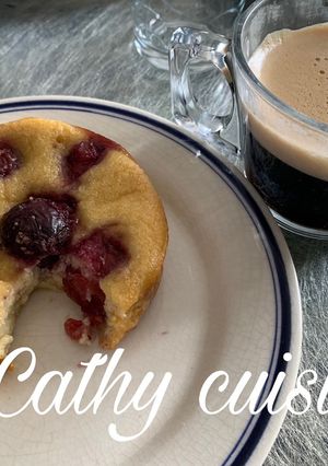 Une photo de Clafoutis cerises sans gluten