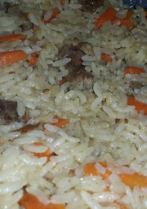 صورة لوصفة رز باكستاني