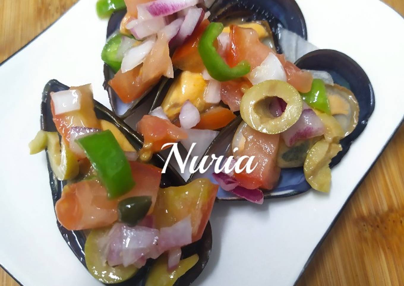 Mejillones a la vinagreta