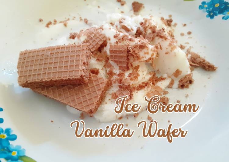 Ice Cream Vanilla wafer