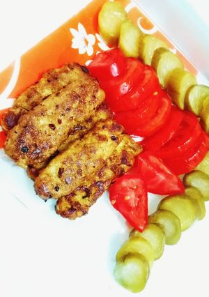 عکسی از دستور کباب مرغ
