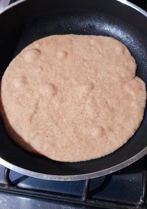 Una foto de Pizza Integral súper Rica! 🍕
