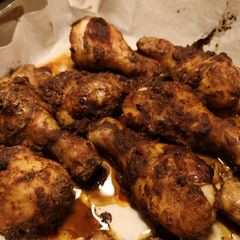Rooibos spices grilled drumstick A picture of Rooibos spices grilled drumstick.