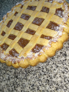 Una foto de Pastafrola de dulce de leche (sin manteca)