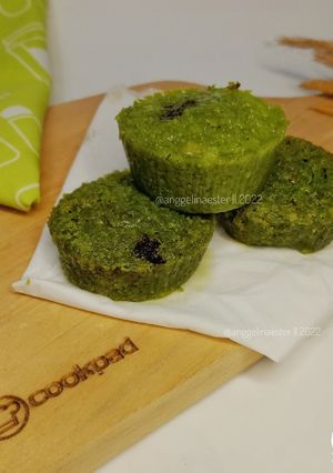 Foto resep CupCake Bayam kukus