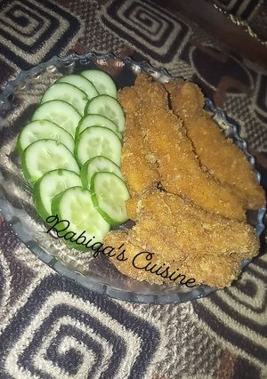 A picture of Crispy Chicken Strips.